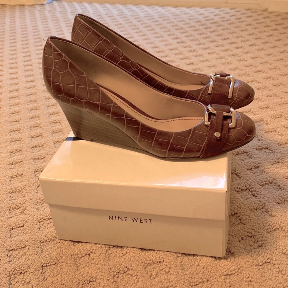 Nine West Wedges, sz 6